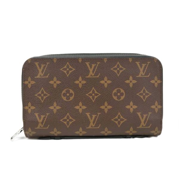 08591 1 Louis Vuitton Zippy XL Monogram Wallet Black