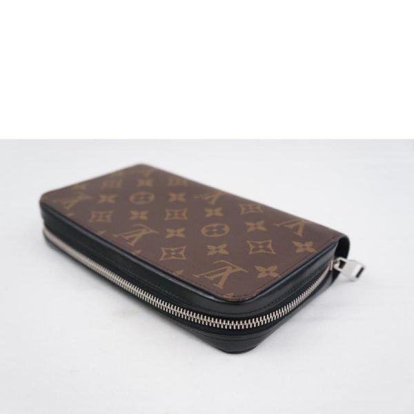 08591 3 Louis Vuitton Zippy XL Monogram Wallet Black