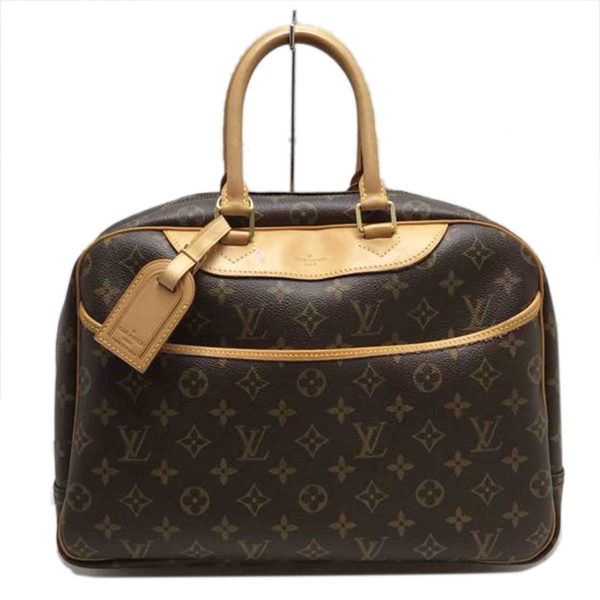 08673 1 LOUIS VUITTON Trouville Handbag Monogram Brown