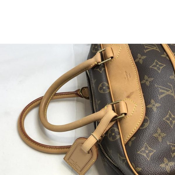 08673 3 LOUIS VUITTON Trouville Handbag Monogram Brown