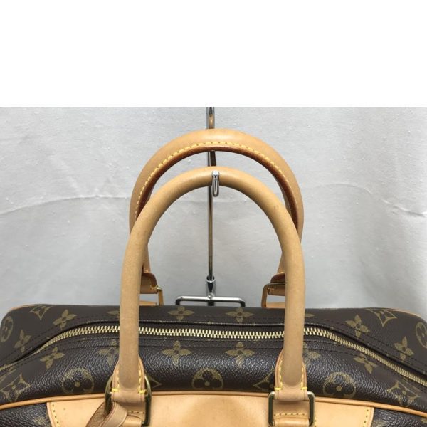 08673 4 LOUIS VUITTON Trouville Handbag Monogram Brown