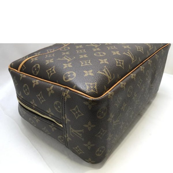 08673 5 LOUIS VUITTON Trouville Handbag Monogram Brown