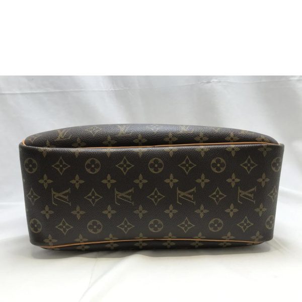 08673 7 LOUIS VUITTON Trouville Handbag Monogram Brown