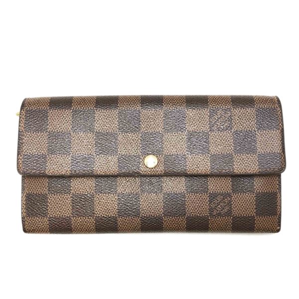 08680 1 Louis Vuitton Sarah Wallet Brown