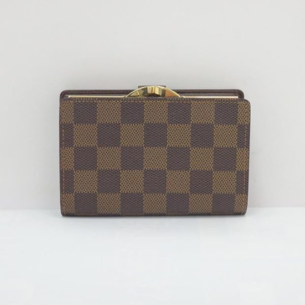 08730 2 Louis Vuitton Viennois Wallet Damier Azur