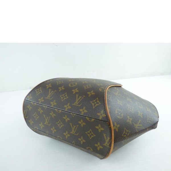 08735 3 Louis Vuitton Ellipse MM Monogram Handbag Brown