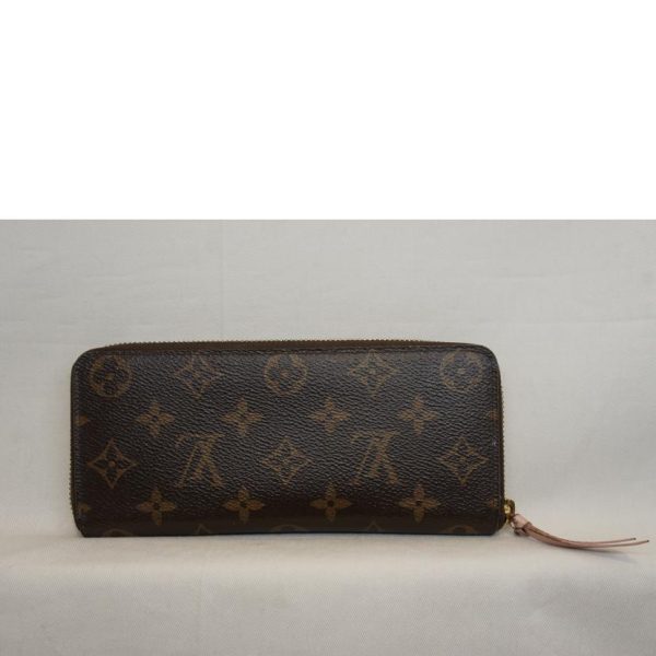 08739 2 Louis Vuitton Portefeuil Clemence Wallet Rose Ballerine