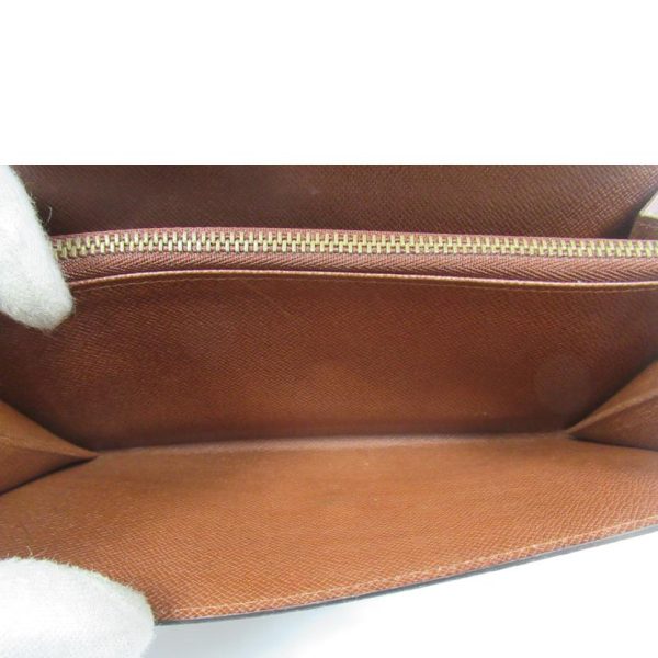 08754 7 Louis Vuitton Pochette Portomone Credit Wallet Monogram