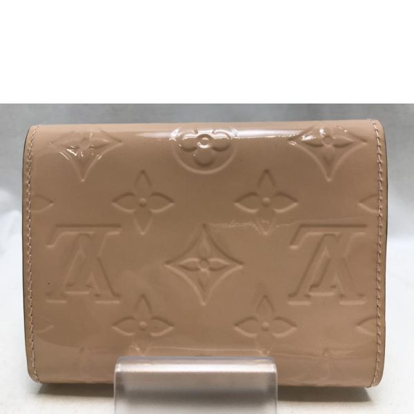 08765 2 LOUIS VUITTON Portefeuil Victorine Wallet Monogram Vernis