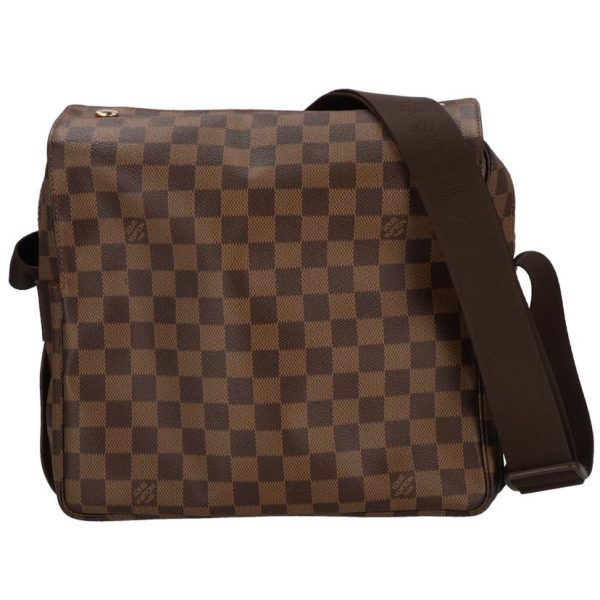 08815 1 Louis Vuitton Naviglio Messenger Bag Damier Ebene