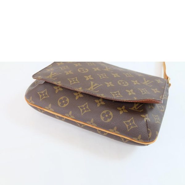 08873 3 Louis Vuitton Musette Tango Short Monogram Bag Brown