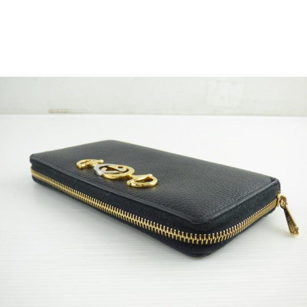 08916 3 Gucci Zumi Round Zipper Long Wallet