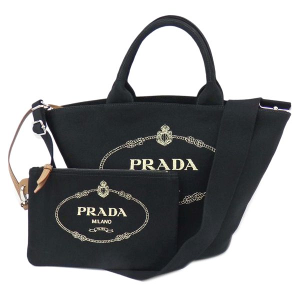 08983 1 Prada Kapana 2WAY Shoulder Bag Black