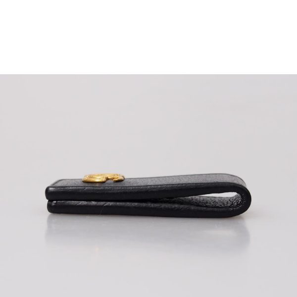 08990 3 Gucci Gg Marmont Money Clip Black