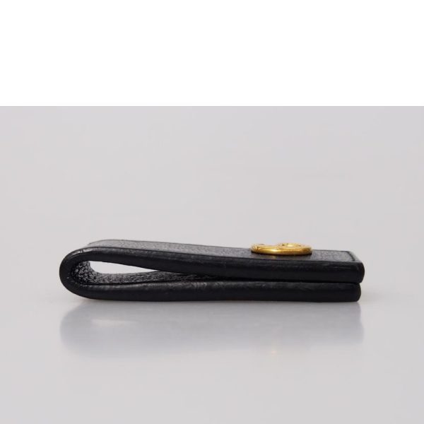 08990 4 Gucci Gg Marmont Money Clip Black