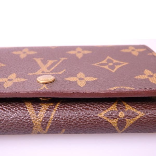 09005 11 Louis Vuitton Portomone Monogram Wallet Brown