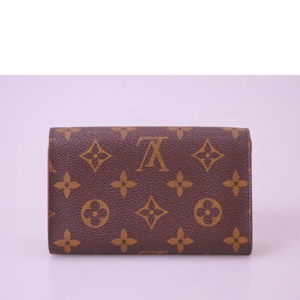 09005 2 Louis Vuitton Portomone Monogram Wallet Brown