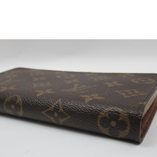 09058 3 Louis Vuitton Porte Monet Zip Wallet Monogram