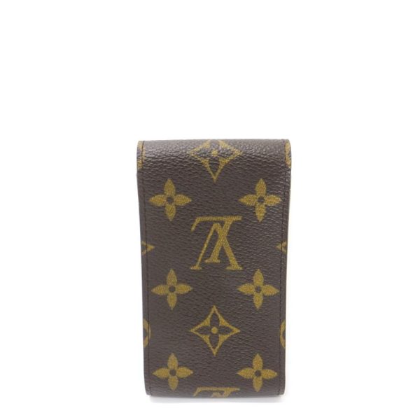 09068 2 Louis Vuitton Etuit Cigarette Monogram Case Brown