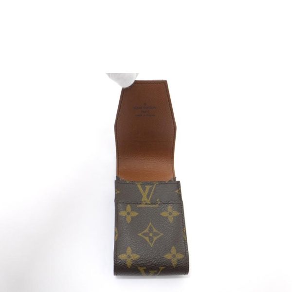 09068 6 Louis Vuitton Etuit Cigarette Monogram Case Brown