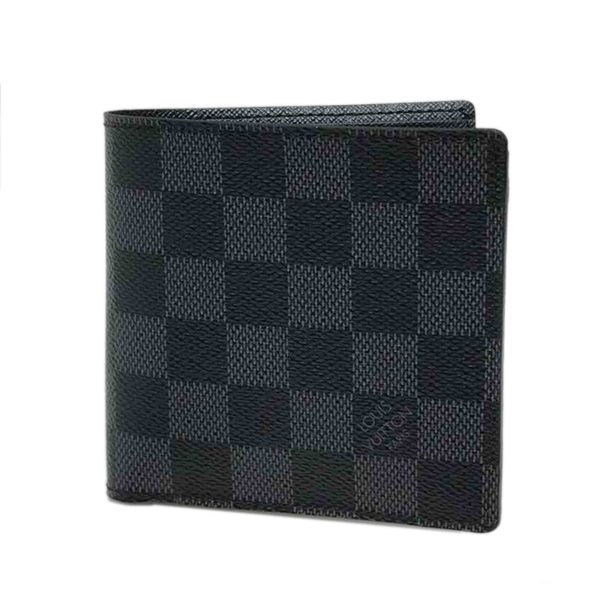 09069 1 Louis Vuitton Marco Wallet Damier Graphite