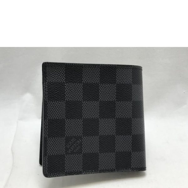 09069 2 Louis Vuitton Marco Wallet Damier Graphite