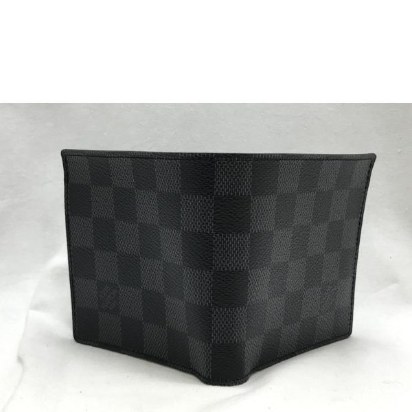 09069 4 Louis Vuitton Marco Wallet Damier Graphite