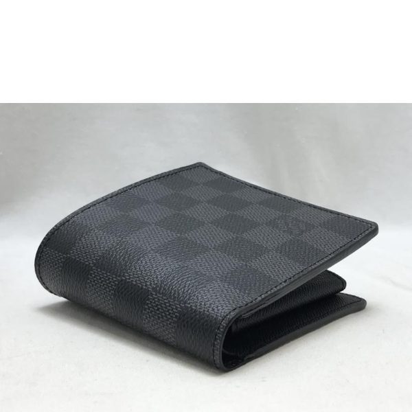 09069 5 Louis Vuitton Marco Wallet Damier Graphite