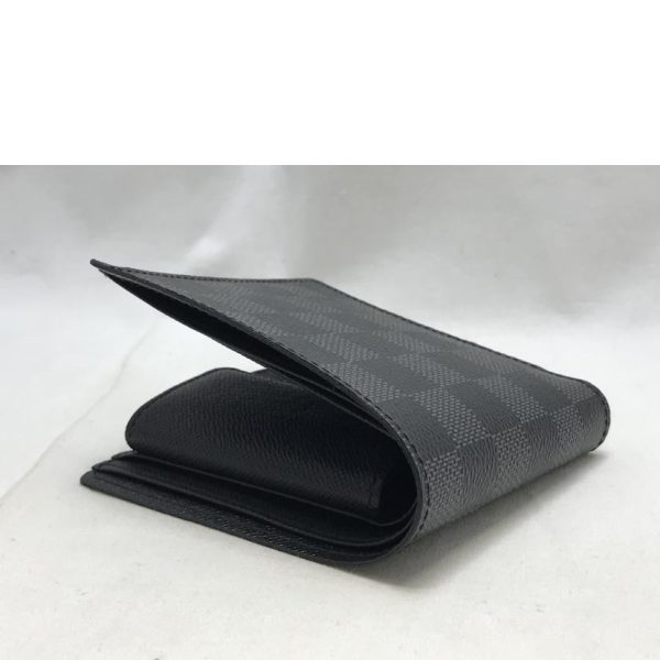 09069 6 Louis Vuitton Marco Wallet Damier Graphite