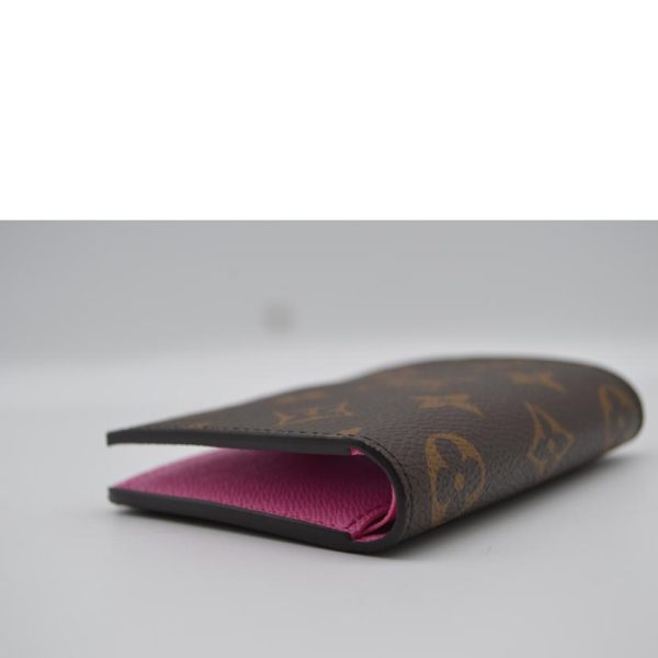 09071 3 Louis Vuitton Portefeuil Lisa Monogram Wallet Pink