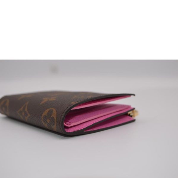 09071 4 Louis Vuitton Portefeuil Lisa Monogram Wallet Pink