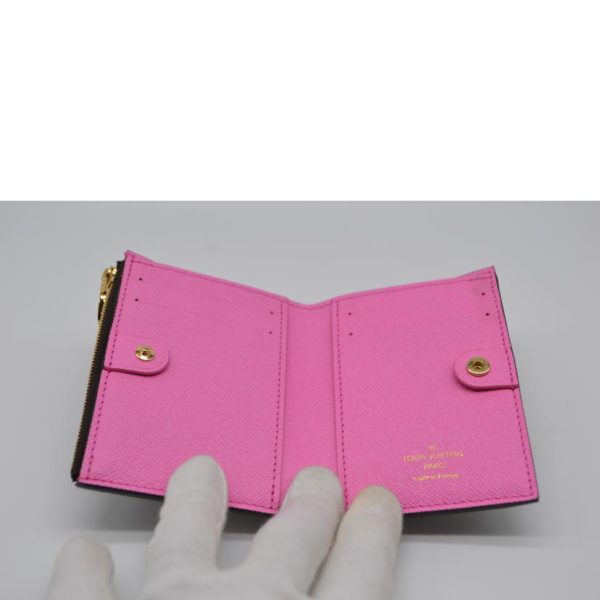 09071 5 Louis Vuitton Portefeuil Lisa Monogram Wallet Pink