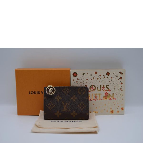 09071 8 Louis Vuitton Portefeuil Lisa Monogram Wallet Pink