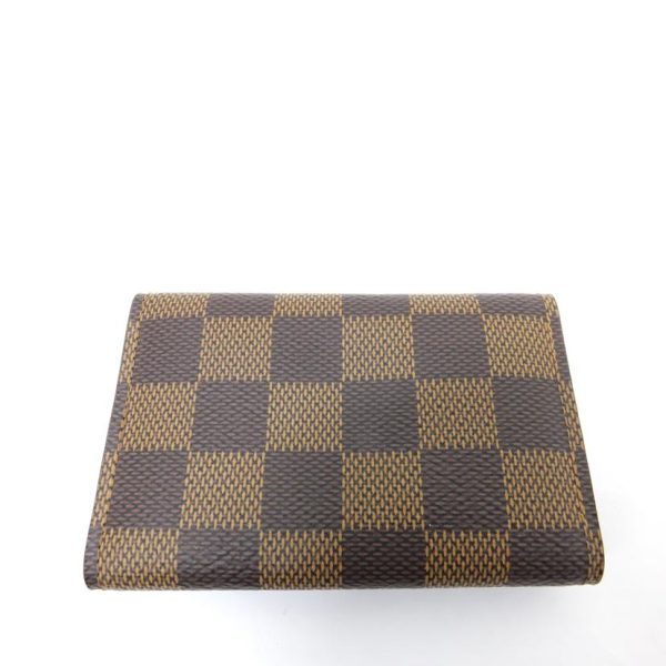 09129 2 Louis Vuitton Multicle 6 Damier Key Holder Brown