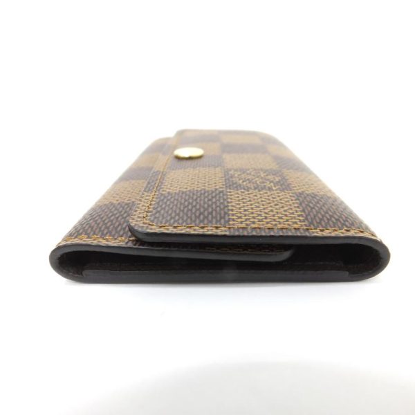 09129 7 Louis Vuitton Multicle 6 Damier Key Holder Brown