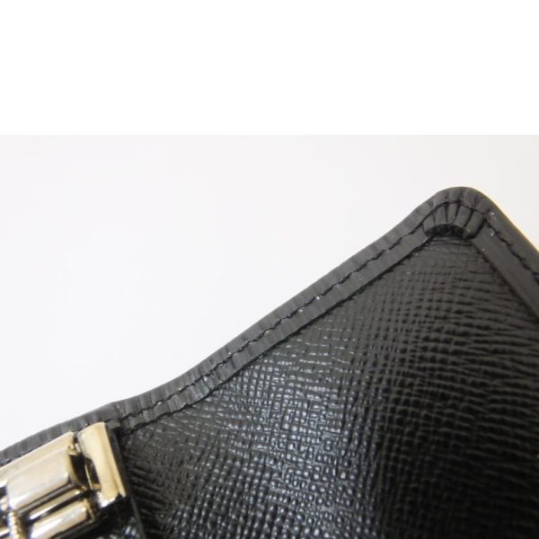 09167 6 Louis Vuitton Multicle Epi Key Holder Black