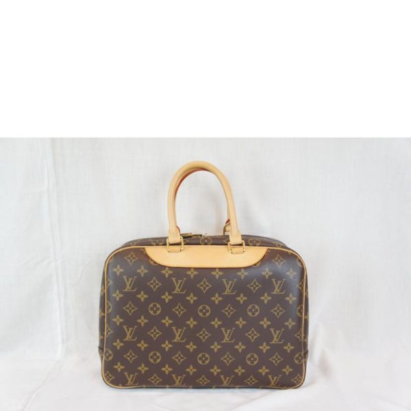 09259 2 Louis Vuitton Bowling Vanity Bag Monogram