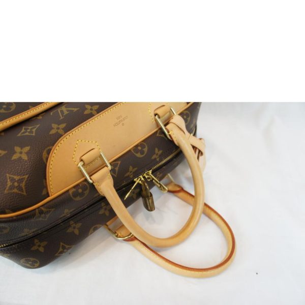 09259 4 Louis Vuitton Bowling Vanity Bag Monogram