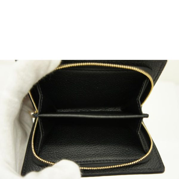 09275 5 Louis Vuitton Portefeuil Claire Wallet Monogram Empreinte Noir