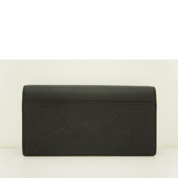 09282 2 Louis Vuitton Portefeuil Sala Wallet Monogram Empreinte Noir