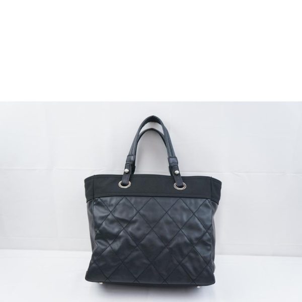 09295 2 Chanel Paris Biarritz GM Tote Bag Black