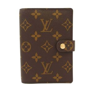 09331 1 Louis Vuitton Luko Monogram Hand Bag Brown PVC