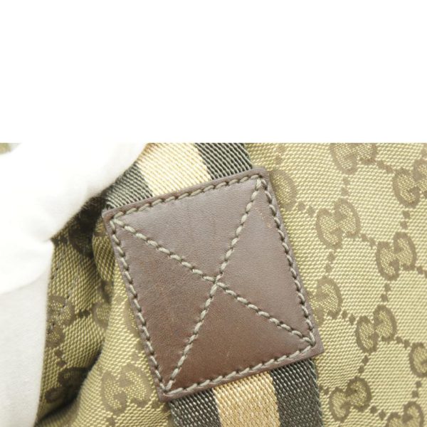 09436 9 Gucci GG Canvas Tote Bag Biege