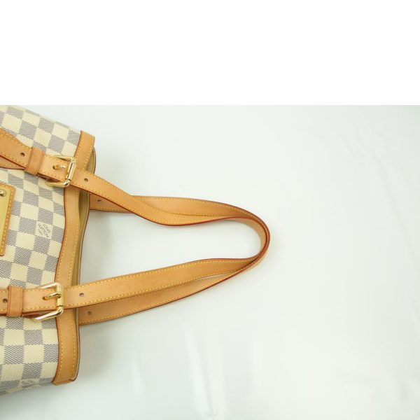 09461 4 Louis Vuitton Hampstead MM Tote Bag Damier Azur