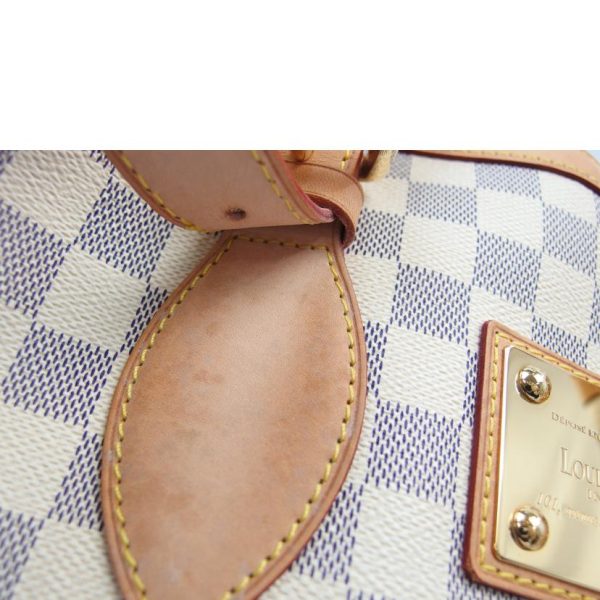 09461 8 Louis Vuitton Hampstead MM Tote Bag Damier Azur