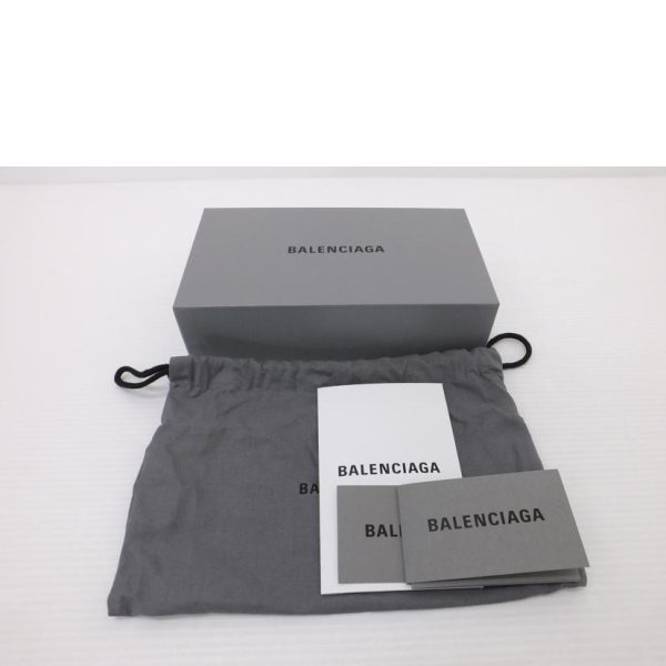 09518 6 Balenciaga Classic Continental Wallet Black