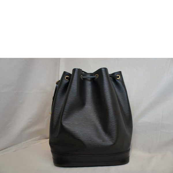 09567 2 Louis Vuitton Noe Bag Epi Black