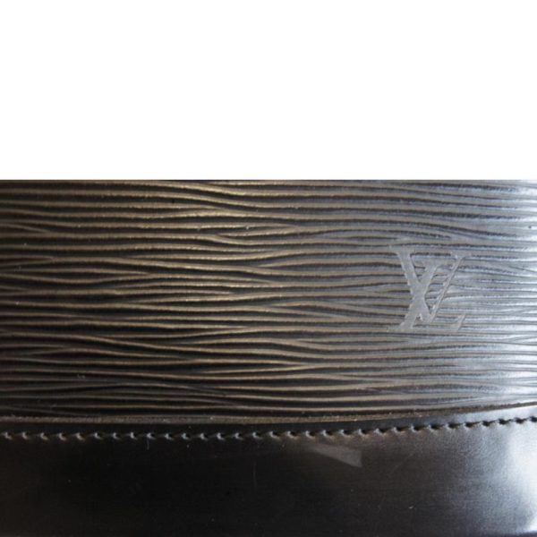 09581 6 Louis Vuitton Alma PM Epi Handbag Noir