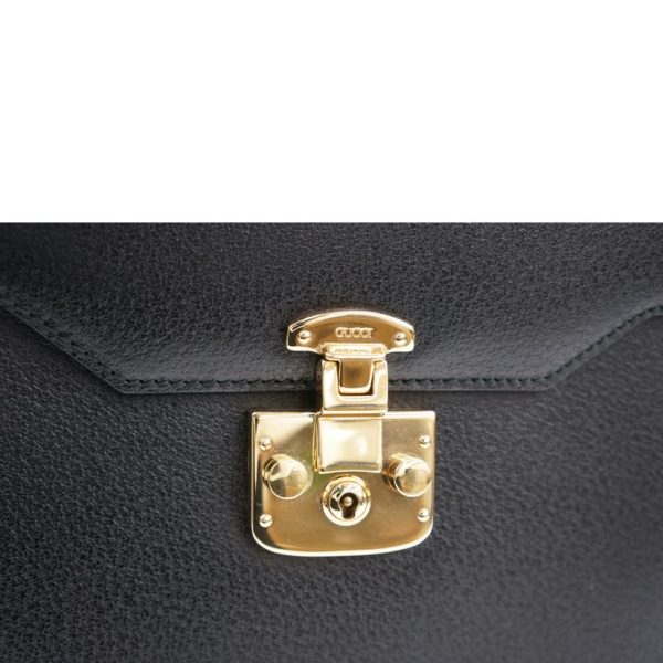 09606 7 Vintage Gucci Ladylock Handbag