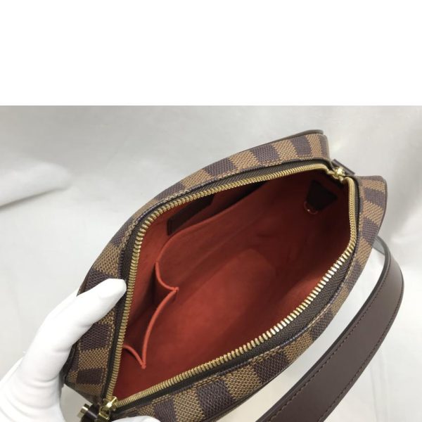 09625 7 LOUIS VUITTON Ipanema PM Crossbody Bag Damier Ebene